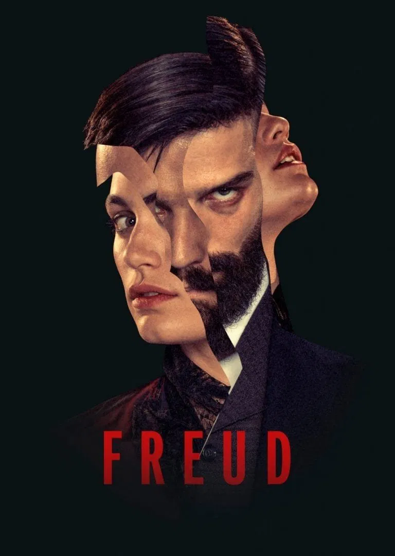 Poster chính thức của phim Phim Hình Sự, Phim Tâm Lý "Freud" (Freud - 2020), với sự tham gia của diễn viên Manuel Ossenkopf và Robert Finster.