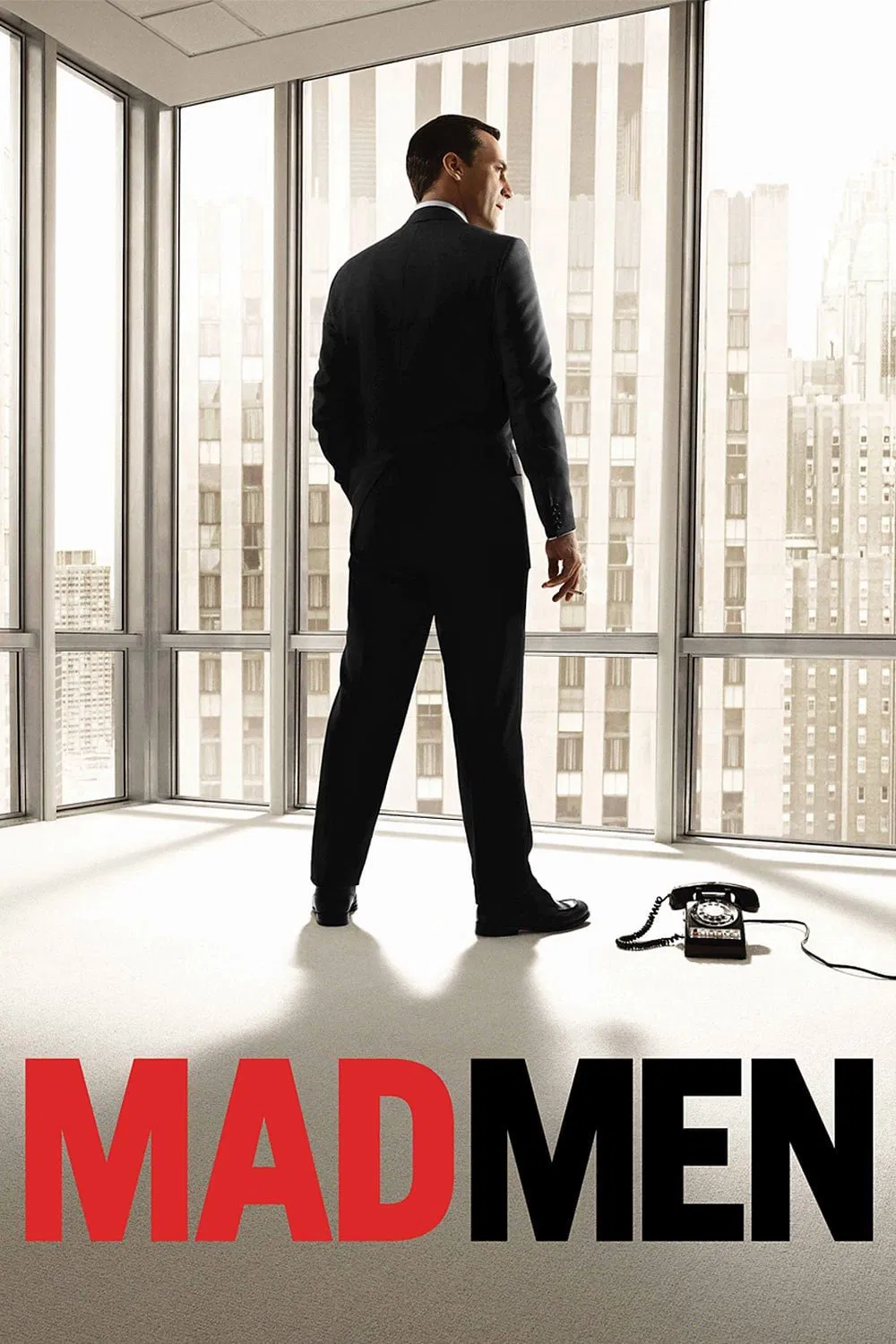 Poster chính thức của phim Phim Tâm Lý "Gã Điên (Phần 6)" (Mad Men - 2007), với sự tham gia của diễn viên Jon Hamm và Elisabeth Moss.