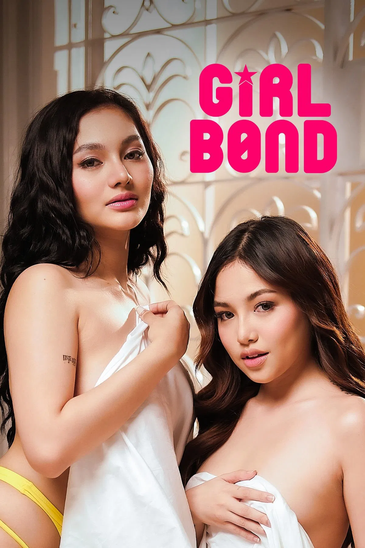 Poster chính thức của phim Phim Tâm Lý "Gã Sở Khanh" (Girl Bond - 2024), với sự tham gia của diễn viên Angelica Hart và Angeline Aril.