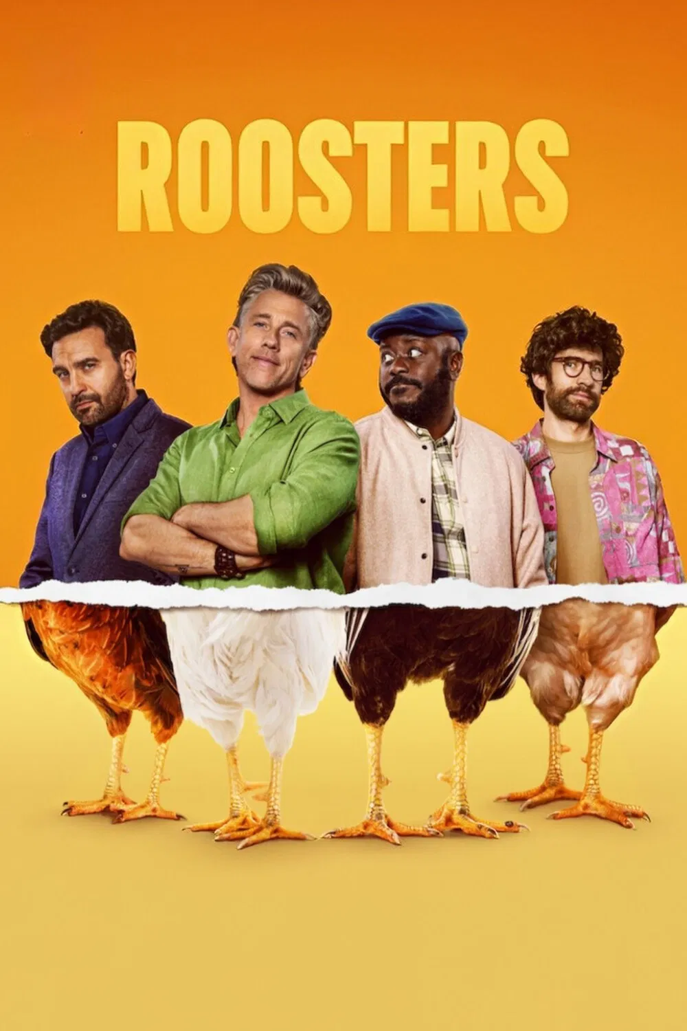 Poster chính thức của phim Phim Hài "Gà Trống (Haantjes) (Phần 1)" (Roosters - 2025).