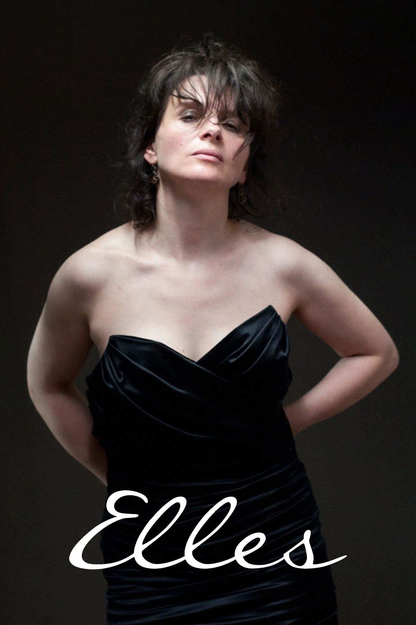 Poster chính thức của phim Phim Tâm Lý "Gái Gọi Nữ Sinh" (Elles - 2011), với sự tham gia của diễn viên Juliette Binoche và Anaïs Demoustier.