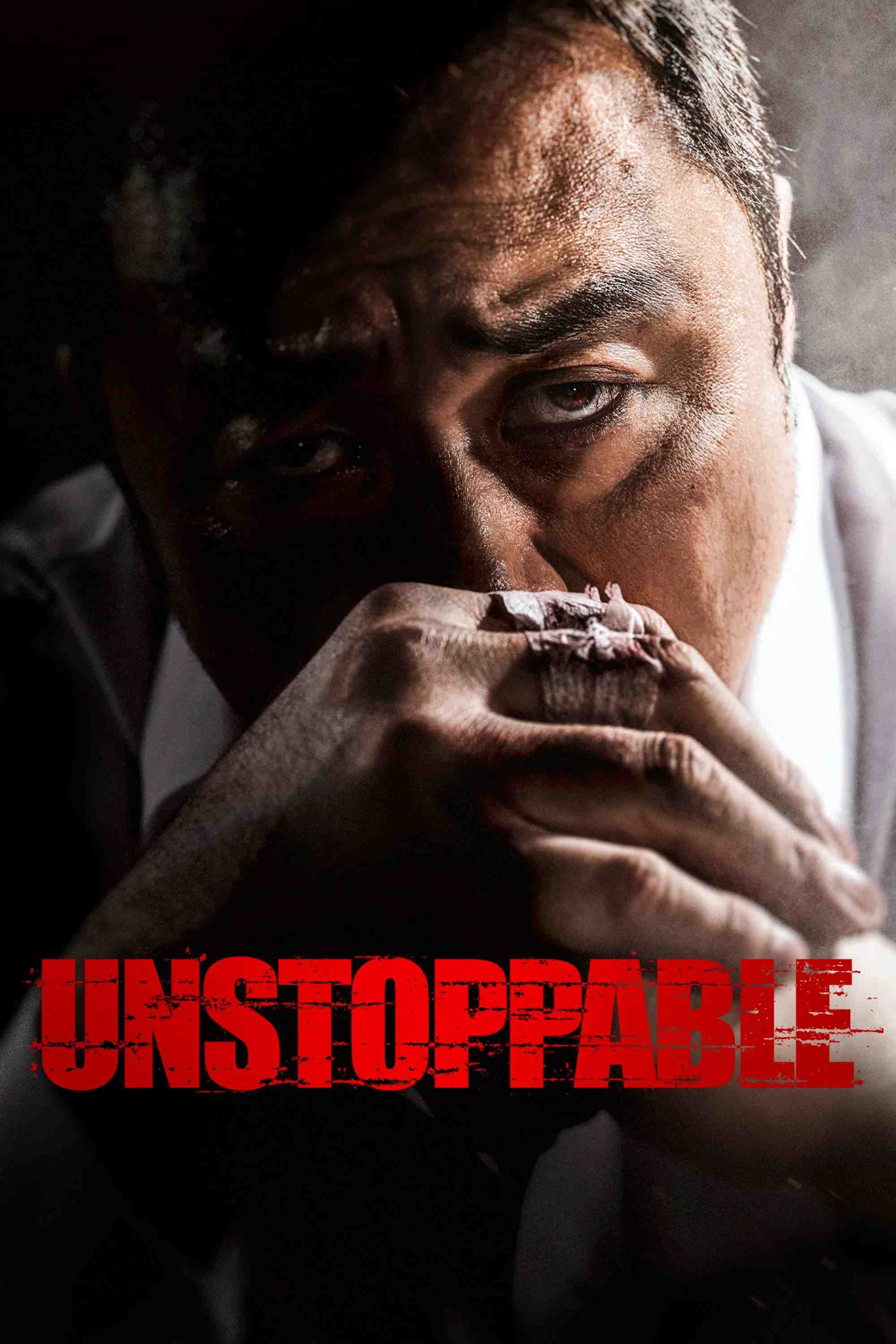Poster chính thức của phim Phim Hình Sự, Phim Hành Động "Găng Tơ Tái Xuất" (Unstoppable - 2018), với sự tham gia của diễn viên Ma Dong seok và Song Ji-hyo.