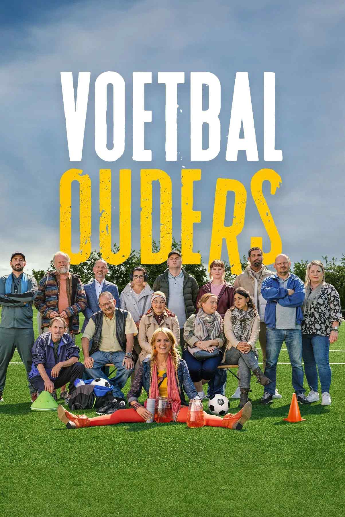 Poster chính thức của phim Phim Hài "Gia Đình Bóng Đá" (Football Parents - 2025), với sự tham gia của diễn viên Ilse Warringa và Eva van Gessel.