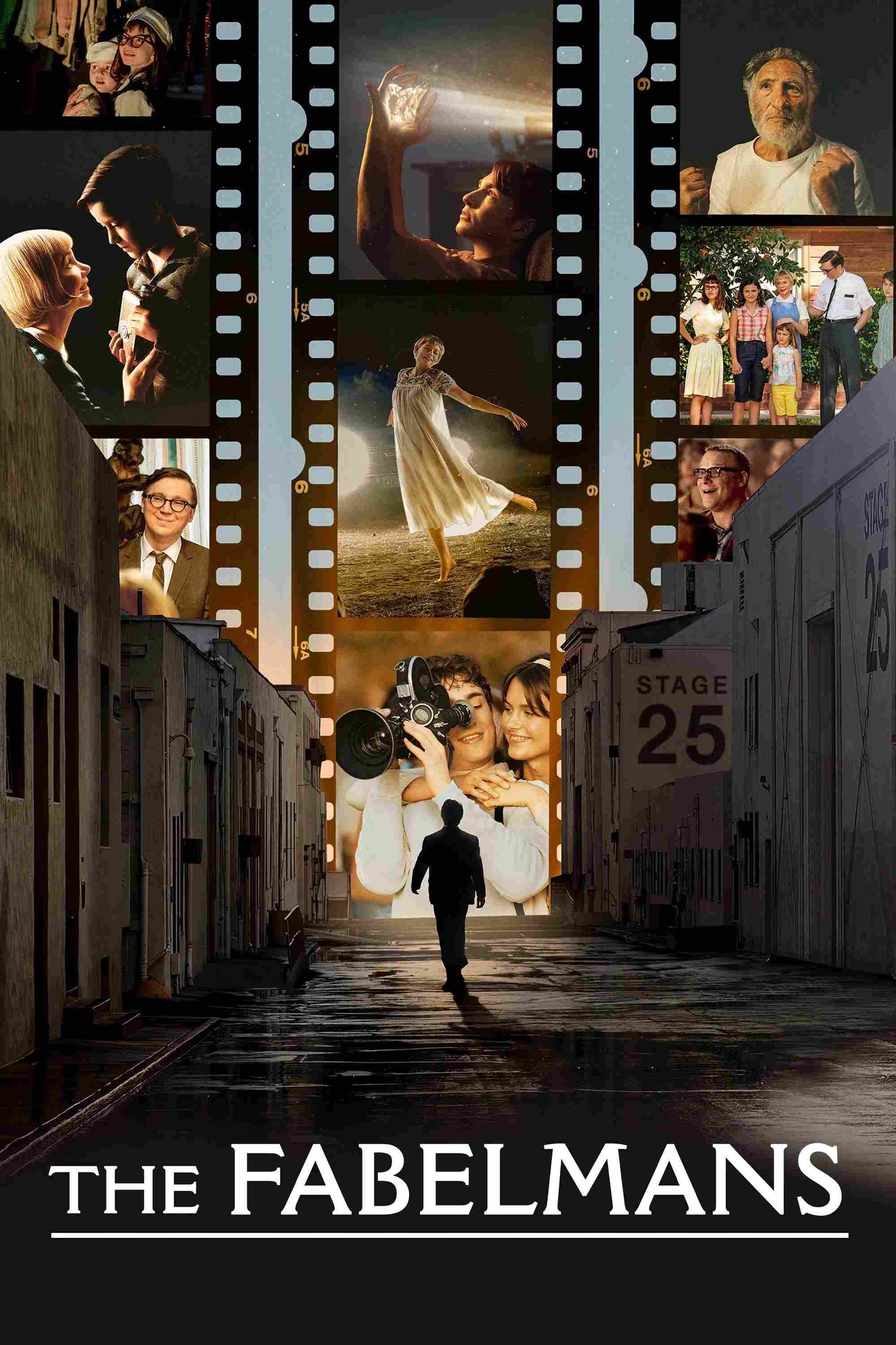 Poster chính thức của phim Phim Tâm Lý "Tuổi Trẻ Huy Hoàng" (The Fabelmans - 2022), với sự tham gia của diễn viên Michelle Williams và Paul Dano.