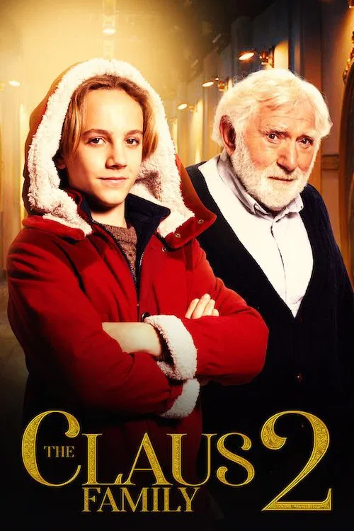 Poster chính thức của phim Phim Gia Đình, Phim Hài "Gia đình nhà Claus 2" (The Claus Family 2 - 2021), với sự tham gia của diễn viên Jan Decleir và Bracha van Doesburgh.