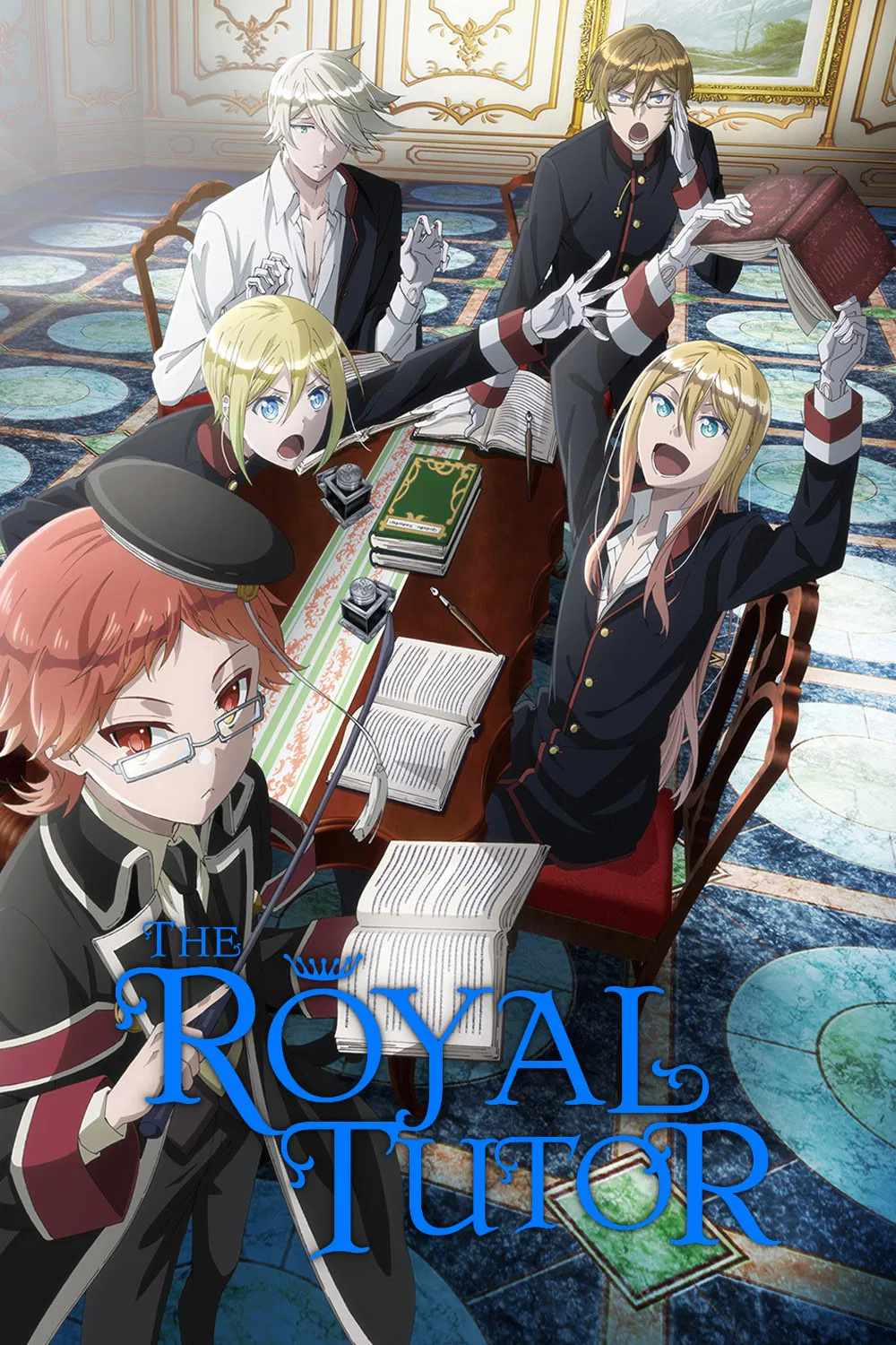 Poster chính thức của phim Phim Hoạt Hình, Phim Hài "Gia Sư Hoàng Gia" (The Royal Tutor - 2017), với sự tham gia của diễn viên Keisuke Ueda và Yūya Asato.