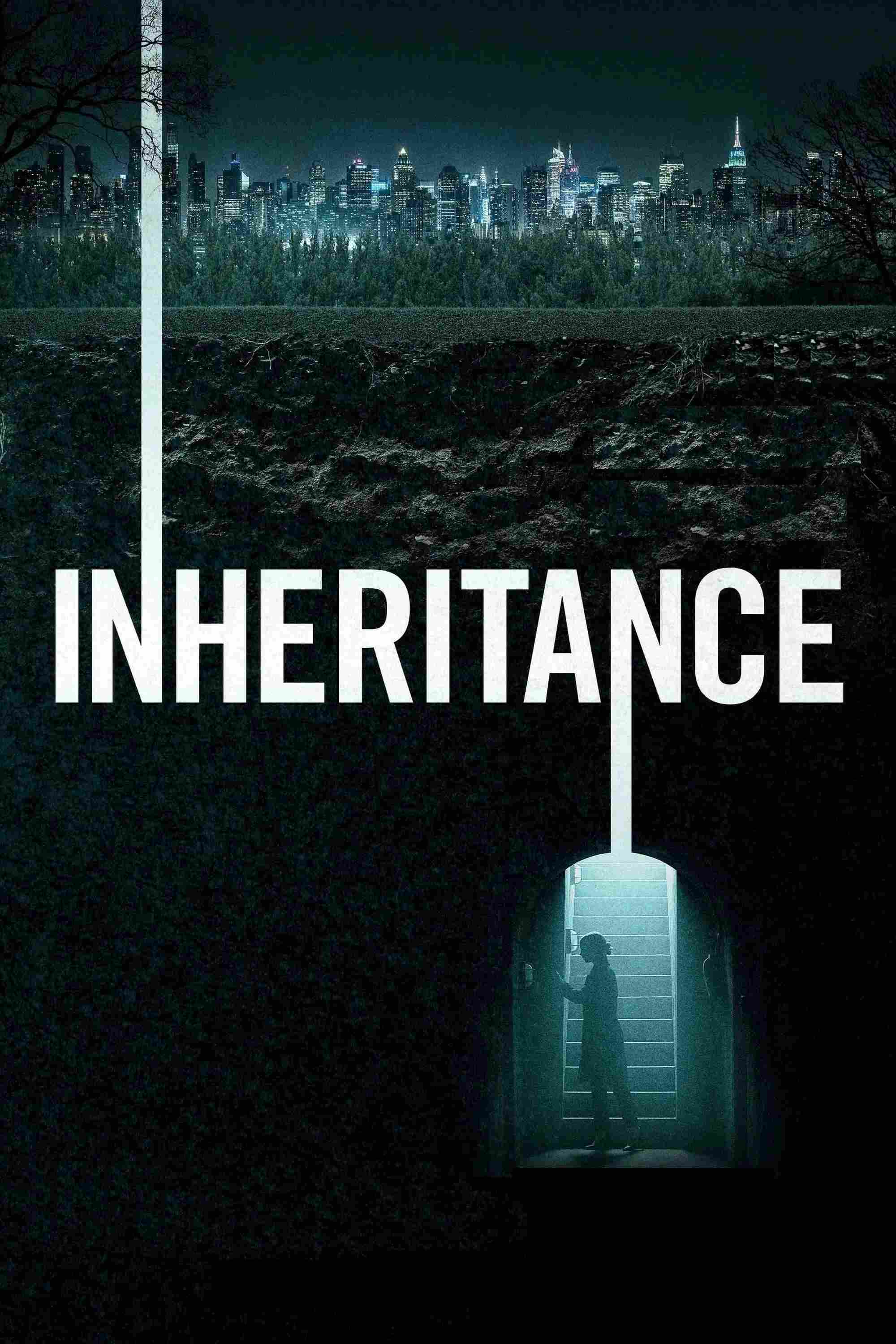 Poster chính thức của phim Phim Tâm Lý, Phim Bí Ẩn "Gia Tài Tội Lỗi" (Inheritance - 2020), với sự tham gia của diễn viên Lily Collins và Simon Pegg.