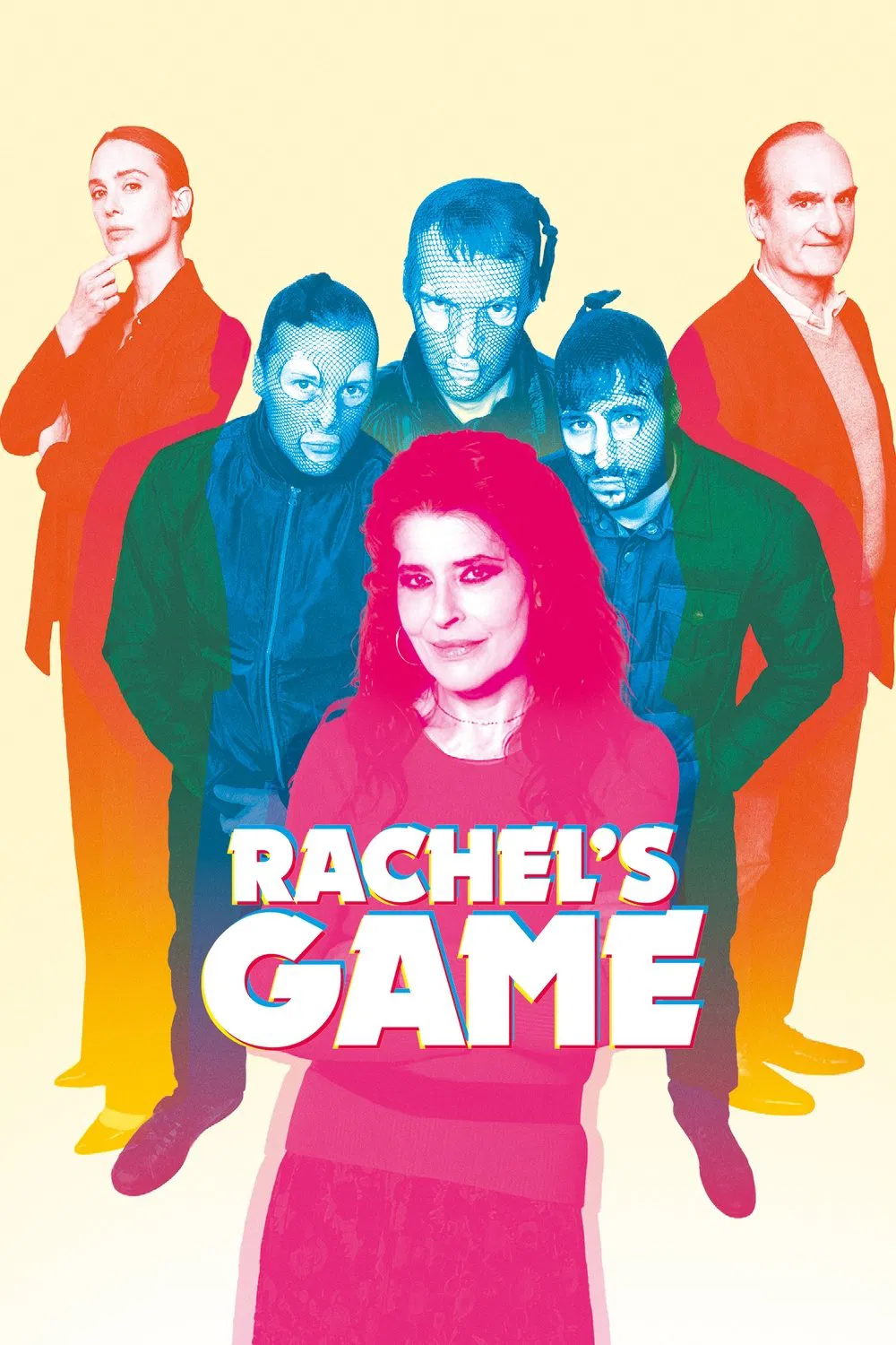 Poster chính thức của phim Phim Hài, Phim Tâm Lý "Gia Tộc Rachel: Hào Hoa Và Lừa Đảo (Les rois de la piste)" (Rachel's Game - 2024), với sự tham gia của diễn viên Fanny Ardant và Mathieu Kassovitz.