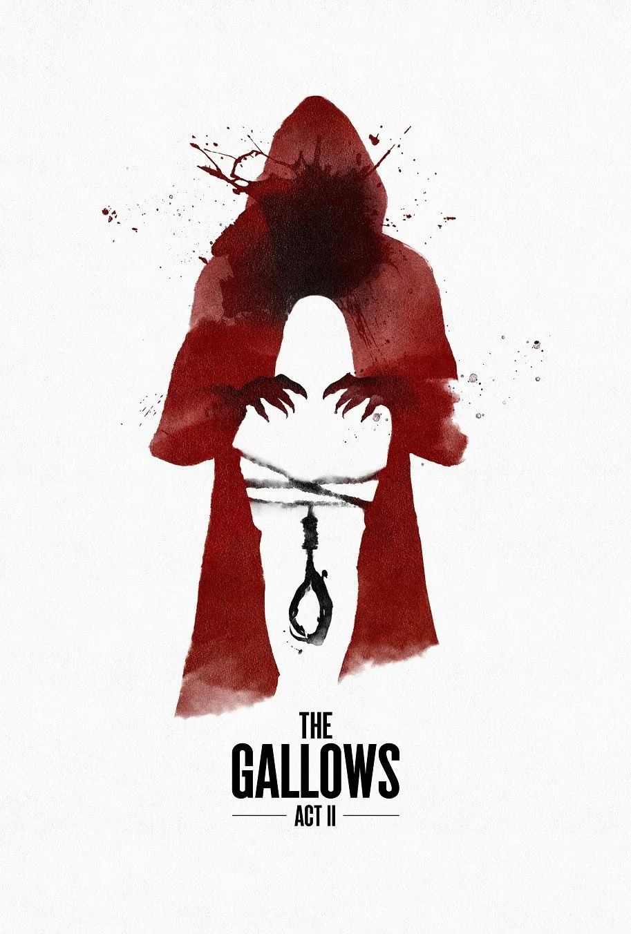 Poster chính thức của phim Phim Kinh Dị, Phim Giật Gân "Giá Treo Tử Thần 2" (The Gallows Act II - 2019), với sự tham gia của diễn viên Ema Horvath và Chris Milligan.