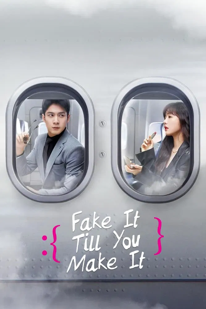 Poster chính thức của phim Phim Tâm Lý "Giả Vờ Cho Đến Khi Thành Công" (Fake It Till You Make It - 2023), với sự tham gia của diễn viên Thái Văn Tịnh và Hàn Đông Quân.