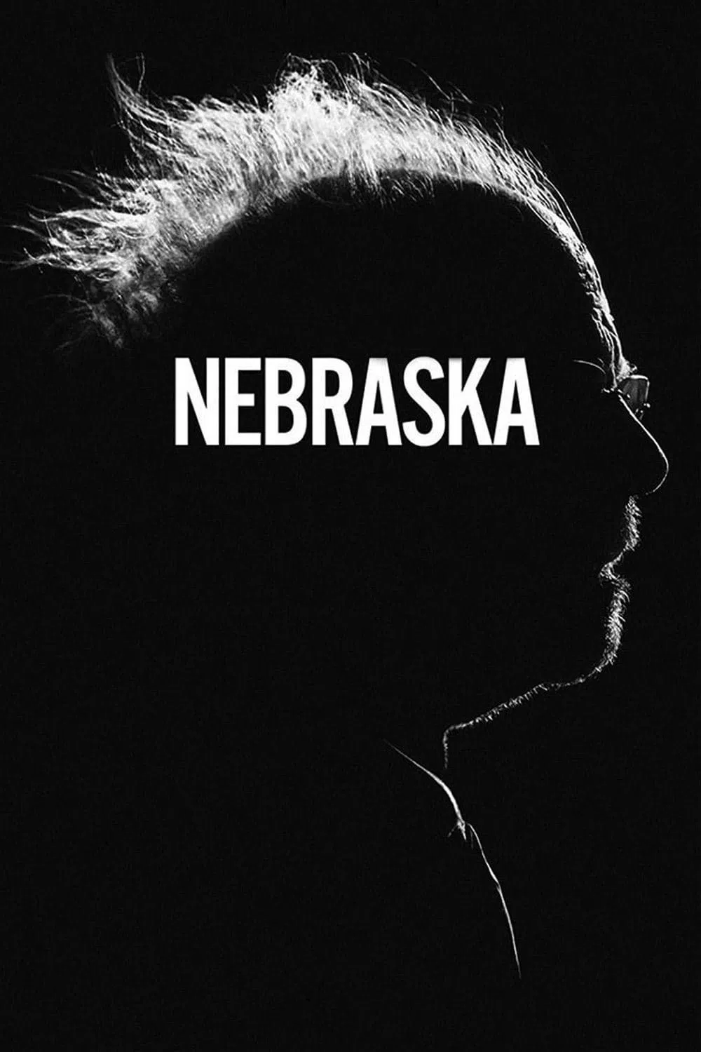 Poster chính thức của phim Phim Tâm Lý, Phim Phiêu Lưu "Giấc Mơ Triệu Phú" (Nebraska - 2013), với sự tham gia của diễn viên Bruce Dern và Will Forte.