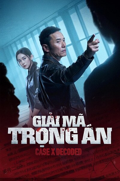 Poster chính thức của phim Phim Hình Sự, Phim Tâm Lý "Giải Mã Trọng Án" (Case X Decoded - 2026), với sự tham gia của diễn viên Miêu Kiều Vỹ và Eliza Sam.