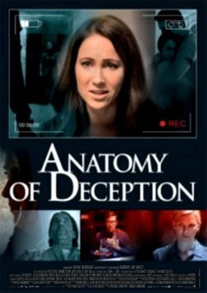 Poster chính thức của phim Phim Giật Gân, Phim Truyền Hình "Giải Phẫu Sự Dối Trá" (Anatomy of Deception - 2014), với sự tham gia của diễn viên Miranda Frigon và Natasha Henstridge.