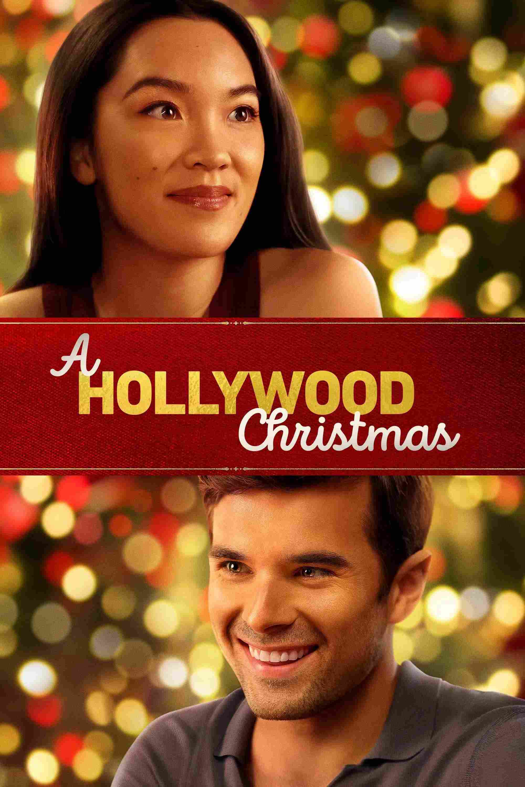 Poster chính thức của phim Phim Hài, Phim Tình Cảm "Giáng Sinh Đậm Chất Hollywood" (A Hollywood Christmas - 2022), với sự tham gia của diễn viên Jessika Van và Josh Swickard.