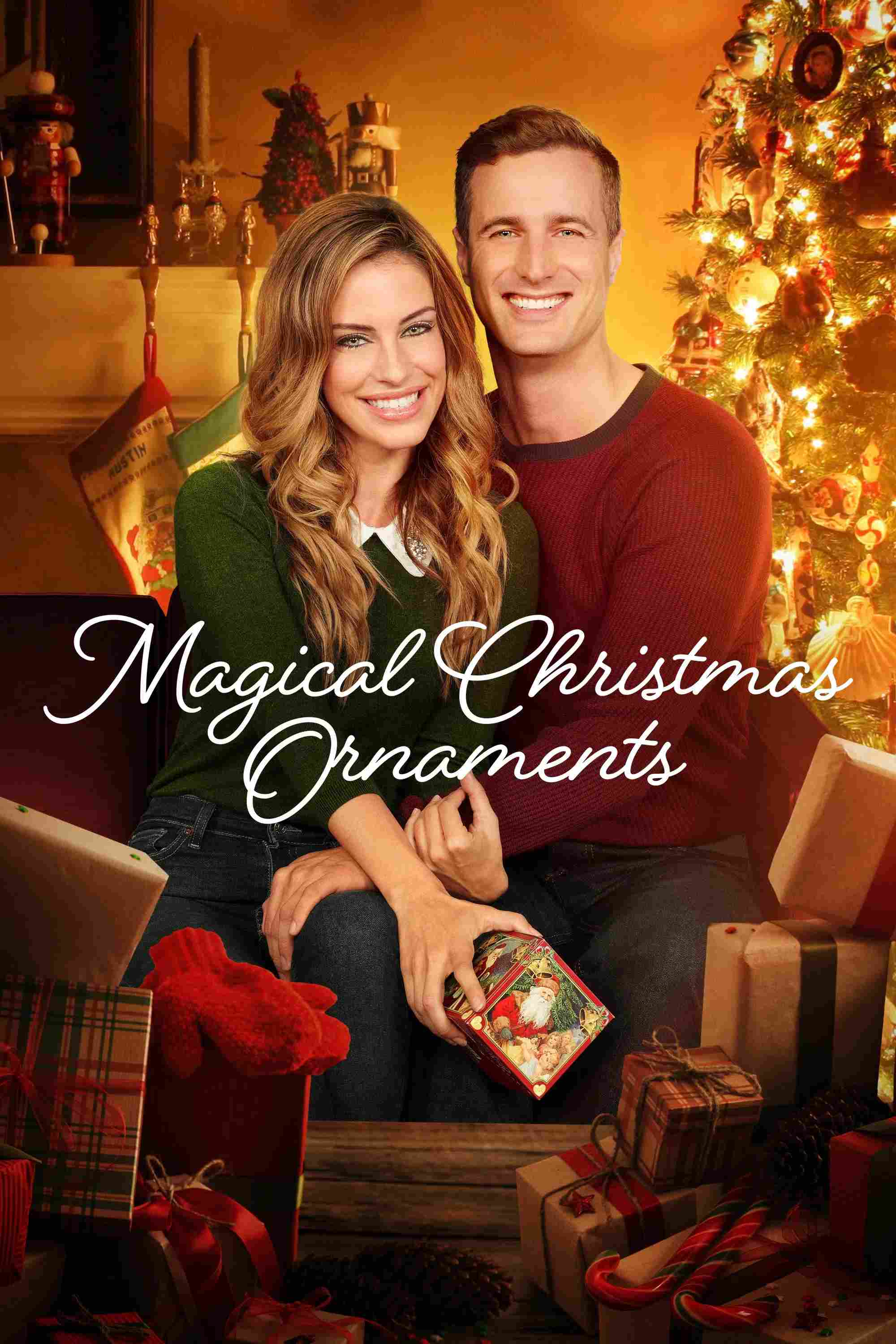 Poster chính thức của phim Phim Tình Cảm, Phim Tâm Lý "Giáng Sinh Diệu Kỳ" (Magical Christmas Ornaments - 2017), với sự tham gia của diễn viên Jessica Lowndes và Brendan Penny.