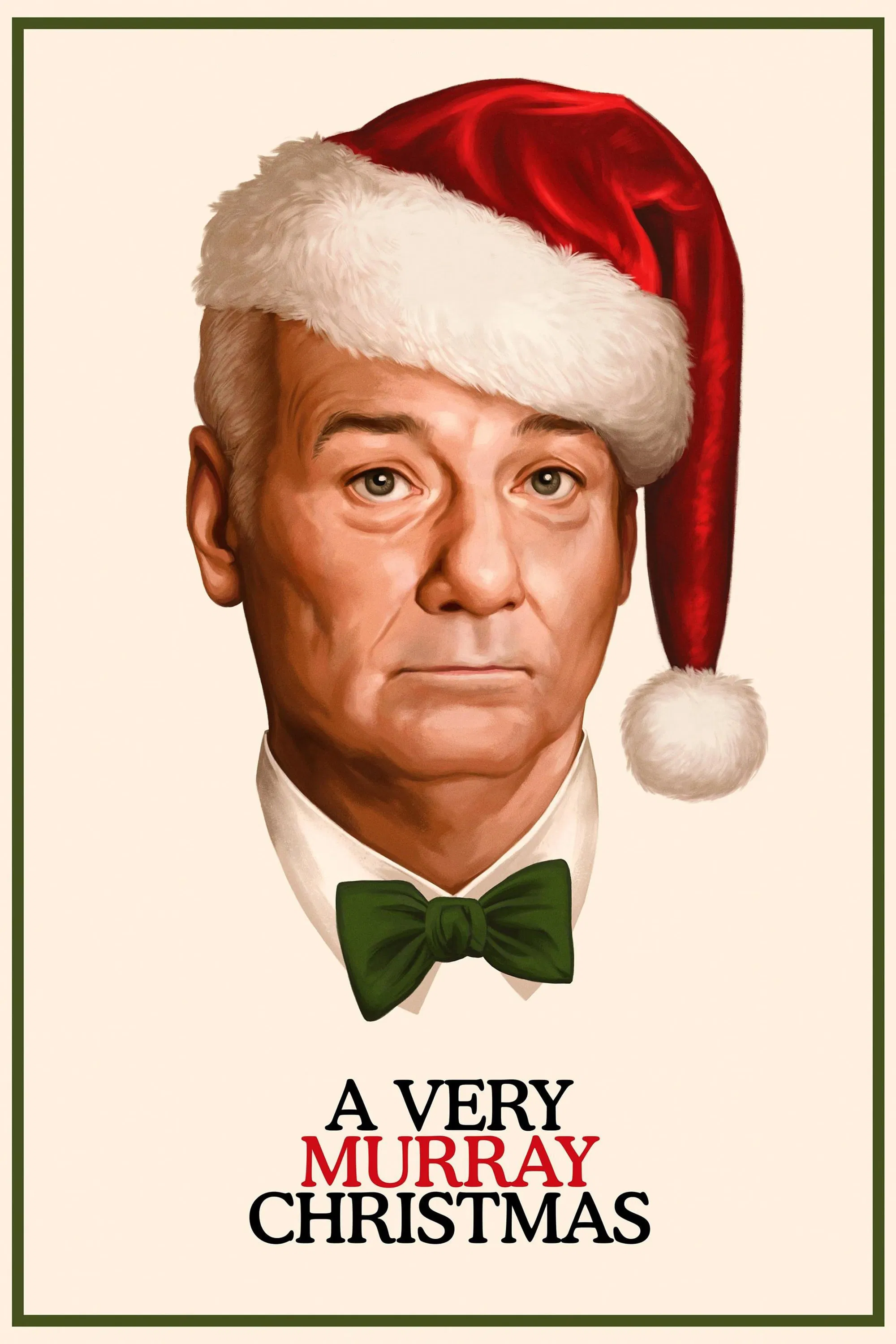 Poster chính thức của phim Phim Hài, Phim Ca Nhạc "Giáng sinh kiểu Murray" (A Very Murray Christmas - 2015), với sự tham gia của diễn viên Bill Murray và Paul Shaffer.