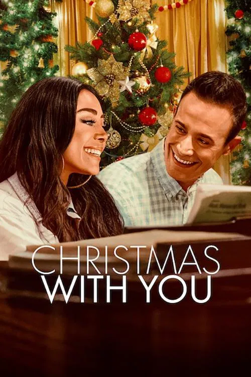 Poster chính thức của phim Phim Tình Cảm, Phim Hài "Giáng sinh với tình yêu" (Christmas with You - 2022), với sự tham gia của diễn viên Aimee Garcia và Freddie Prinze Jr.