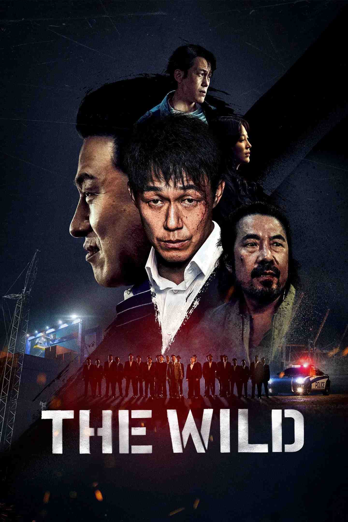 Poster chính thức của phim Phim Hành Động, Phim Hình Sự "Giao Dịch Đổi Đời" (The Wild - 2023), với sự tham gia của diễn viên Park Sung-woong và Oh Dae-hwan.