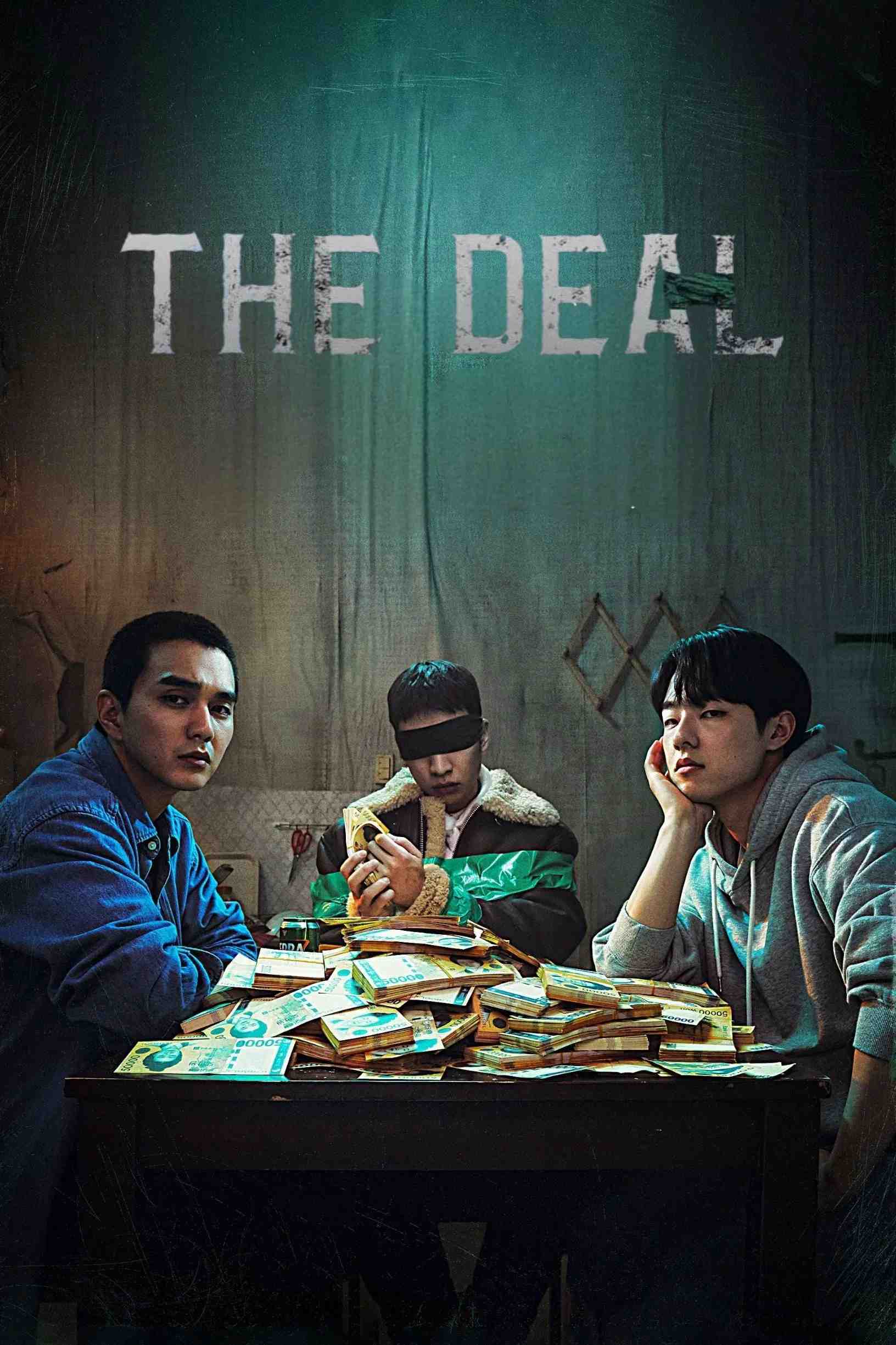 Poster chính thức của phim Phim Hình Sự, Phim Tâm Lý "Giao Dịch Hoàn Hảo" (The Deal - 2023), với sự tham gia của diễn viên Yoo Seung-ho và Kim Dong-hwi.