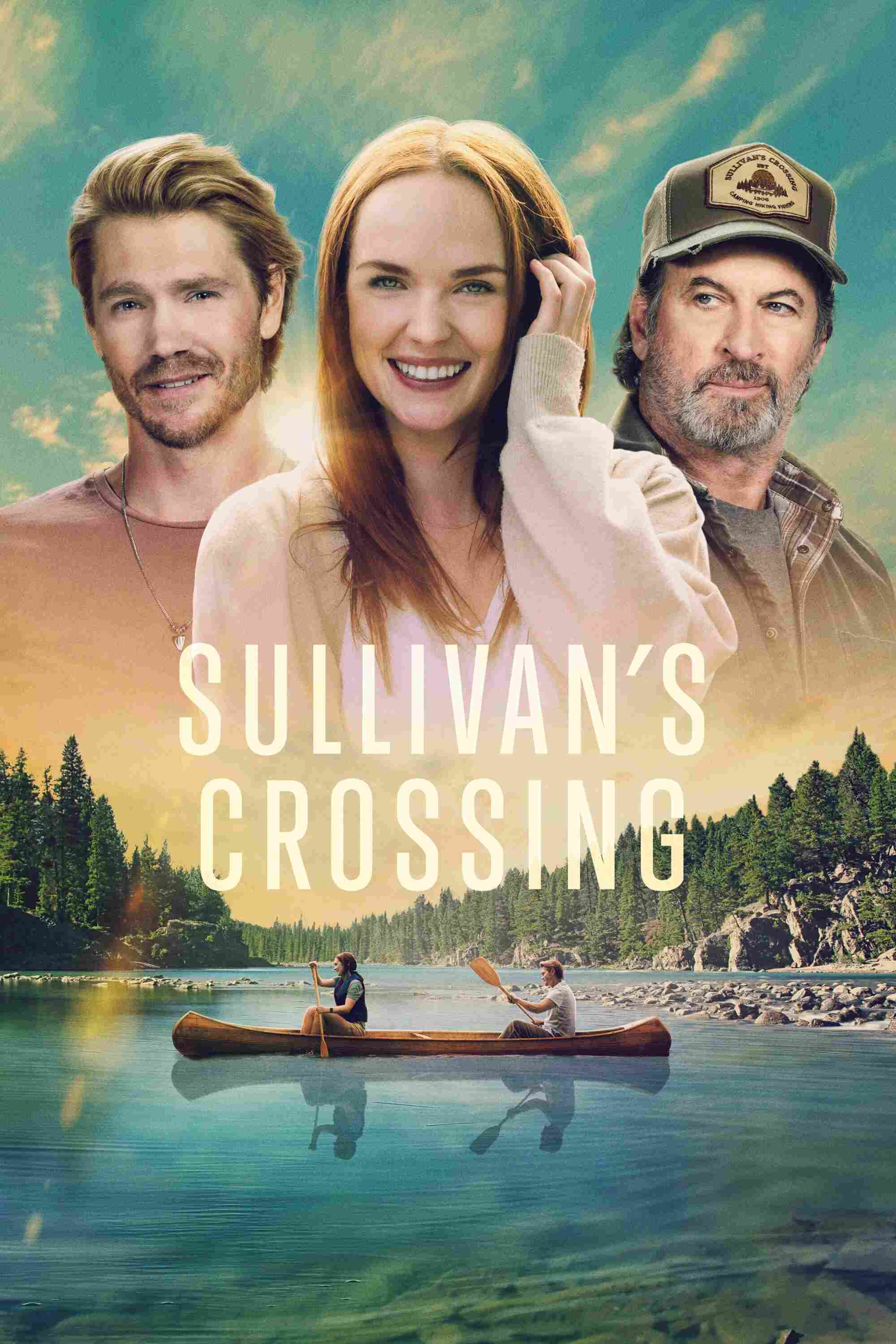 Poster chính thức của phim Phim Tâm Lý "Giao Lộ Sullivan (Phần 1)" (Sullivan's Crossing - 2023), với sự tham gia của diễn viên Morgan Kohan và Chad Michael Murray.
