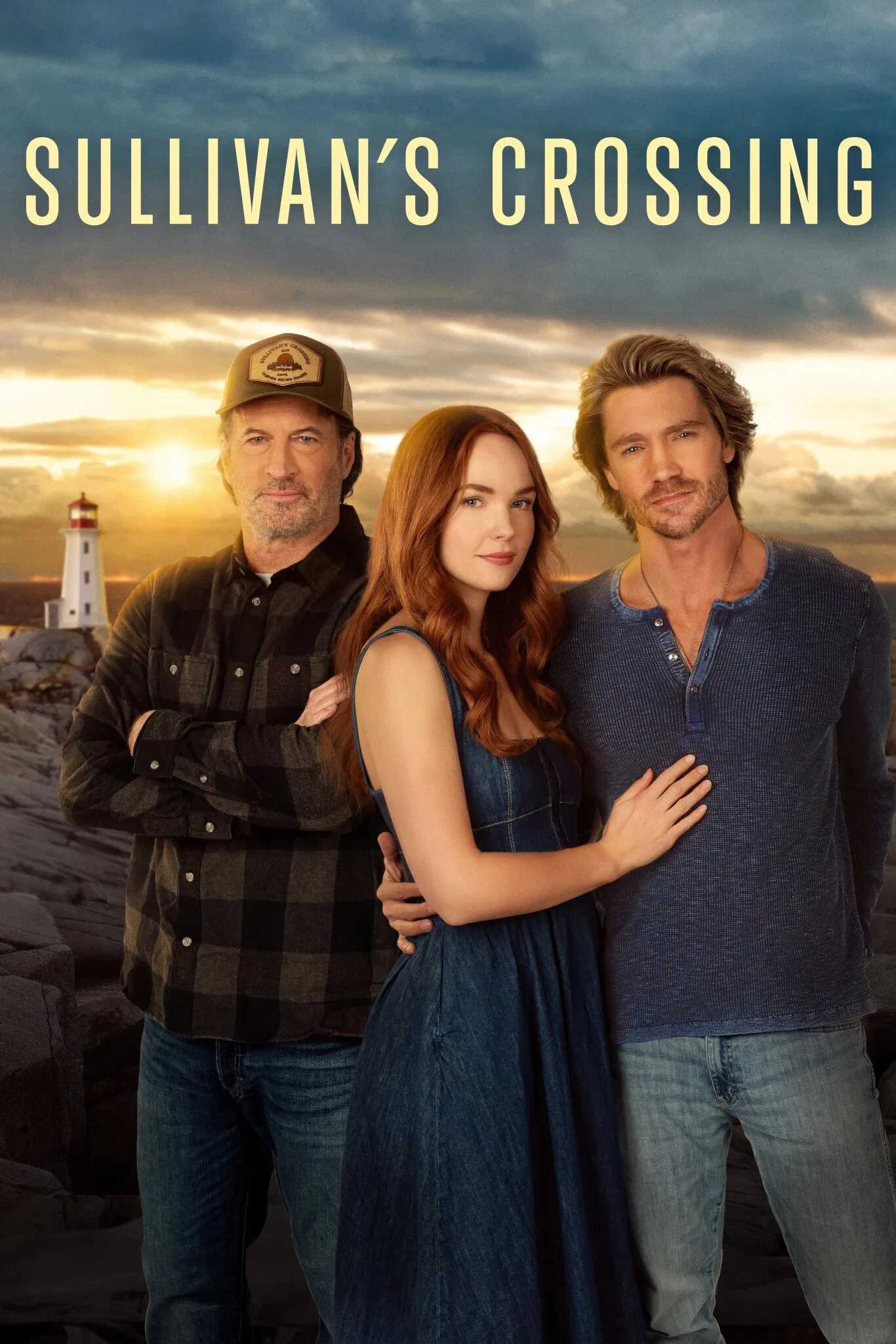 Poster chính thức của phim Phim Tâm Lý "Giao Lộ Sullivan (Phần 3)" (Sullivan's Crossing - 2023), với sự tham gia của diễn viên Morgan Kohan và Chad Michael Murray.