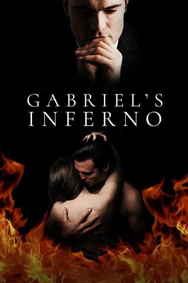 Poster chính thức của phim Phim Tình Cảm, Phim Tâm Lý "Giáo Sư Gabriel" (Gabriel's Inferno - 2020), với sự tham gia của diễn viên Melanie Zanetti và Giulio Berruti.