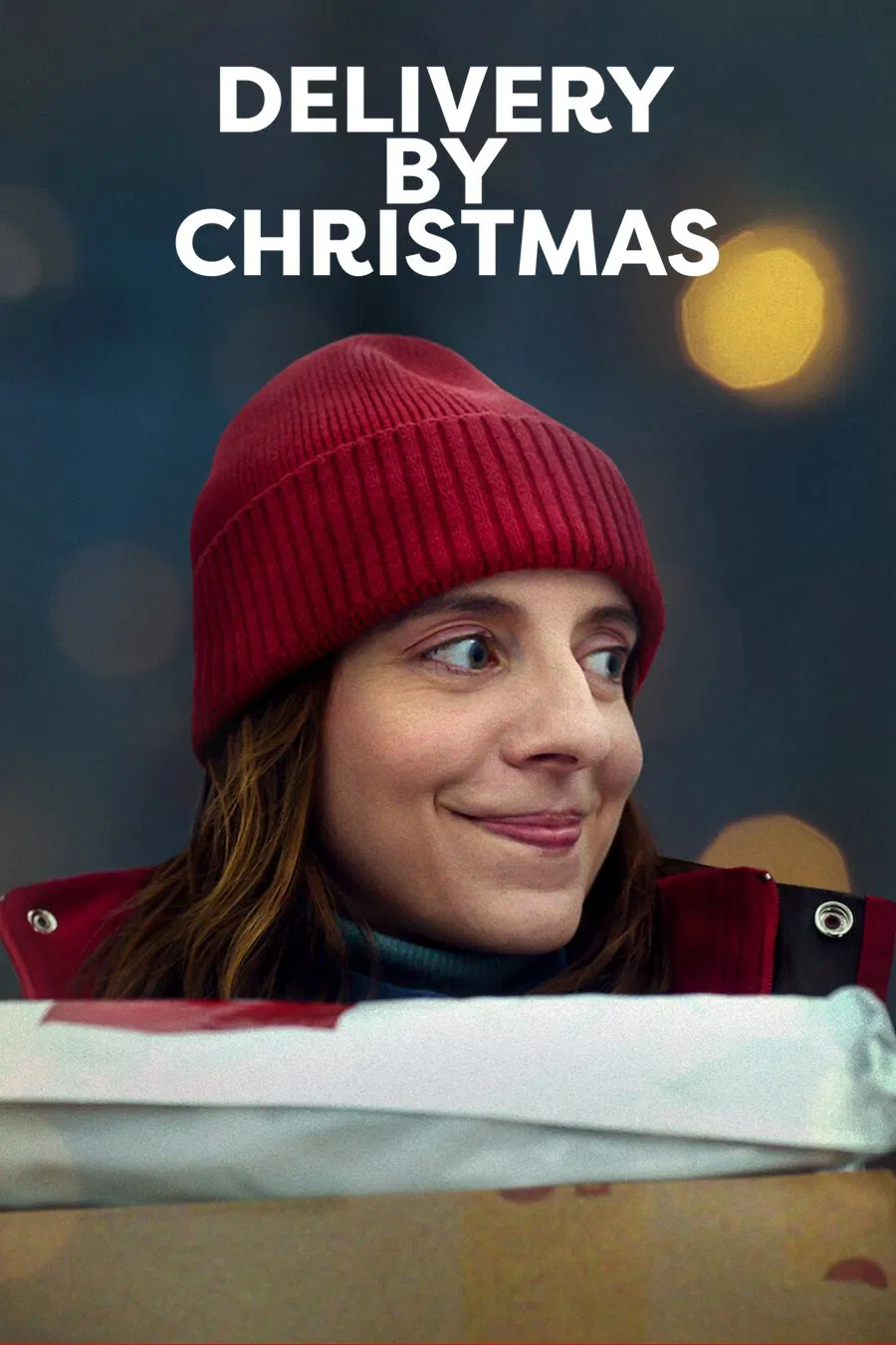 Poster chính thức của phim Phim Tình Cảm, Phim Hài "Giao trước Giáng sinh" (Delivery by Christmas - 2022), với sự tham gia của diễn viên Monika Frajczyk và Dorota Kolak.