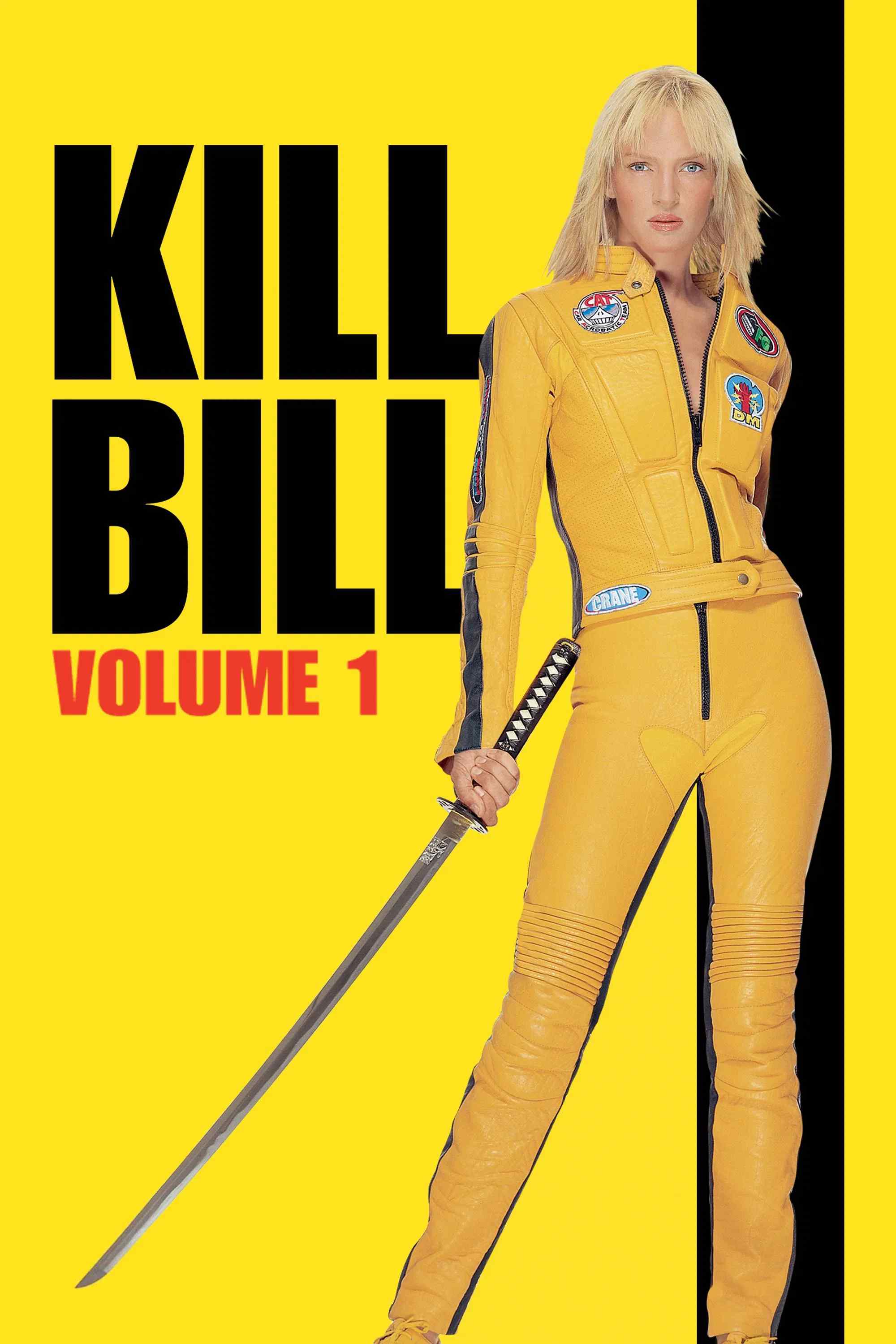 Poster chính thức của phim Phim Hành Động, Phim Hình Sự "Giết Bill Phần 1" (Kill Bill: Vol. 1 - 2003), với sự tham gia của diễn viên Uma Thurman và Lucy Liu.