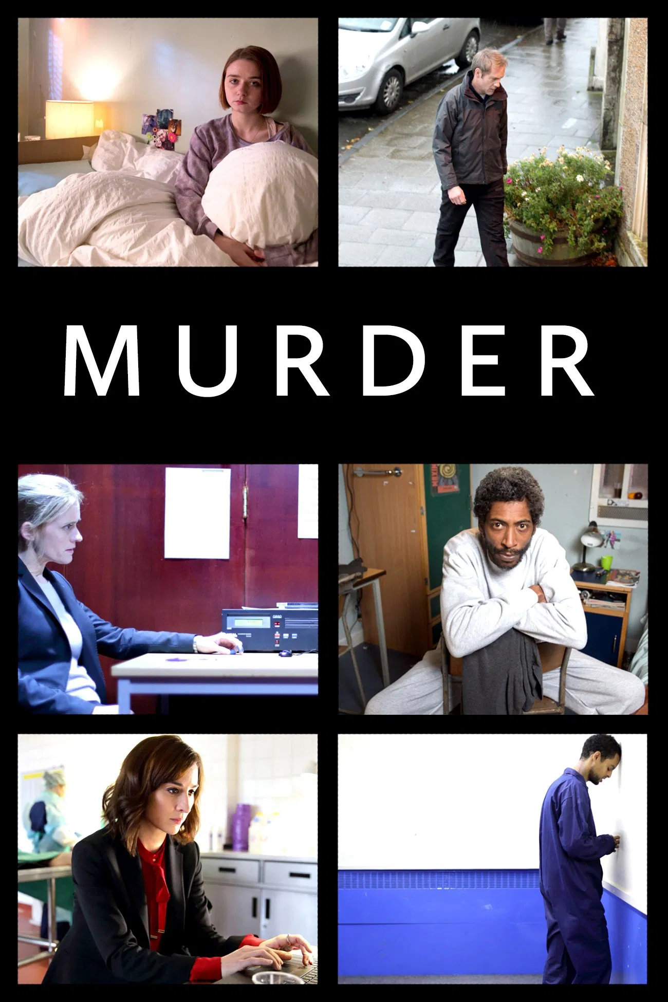 Poster chính thức của phim Phim Tâm Lý "Giết người" (Murder - 2016), với sự tham gia của diễn viên Peter McDonald và Frank Gilhooley.