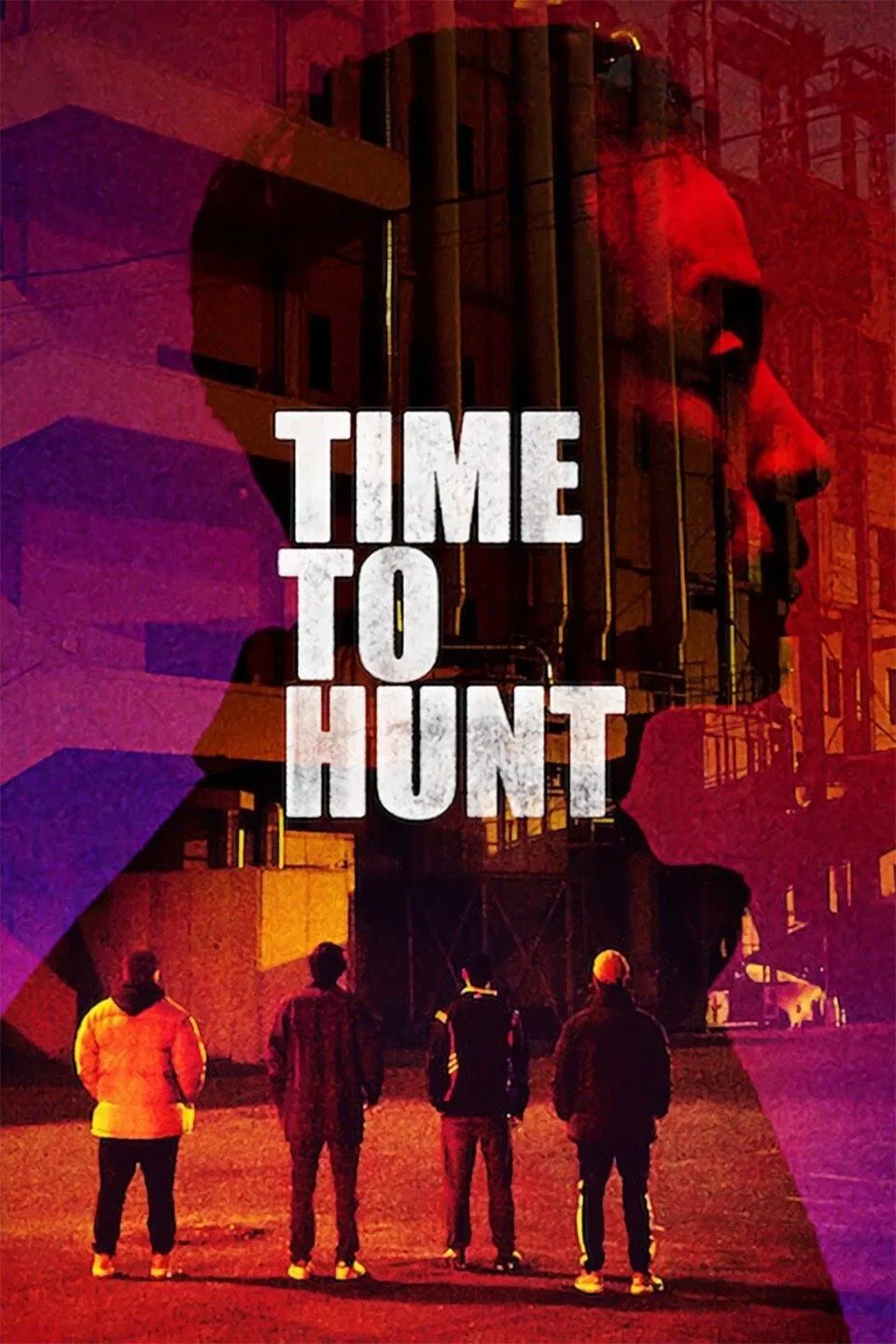 Poster chính thức của phim Phim Tâm Lý, Phim Hành Động "Giờ Săn Đã Điểm" (Time to Hunt - 2020), với sự tham gia của diễn viên Lee Je-hoon và Ahn Jae-hong.