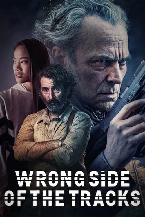 Poster chính thức của phim Phim Tâm Lý, Phim Hình Sự "Giữa Hai Đường Ray (Phần 4)" (Wrong Side of the Tracks - 2022), với sự tham gia của diễn viên Jose Coronado và Luis Zahera.