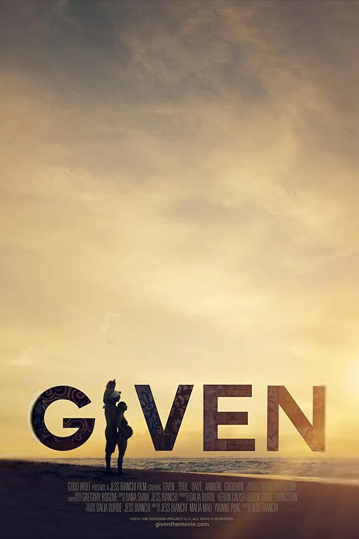 Poster chính thức của phim Phim Tài Liệu "Given" (Given - 2017).