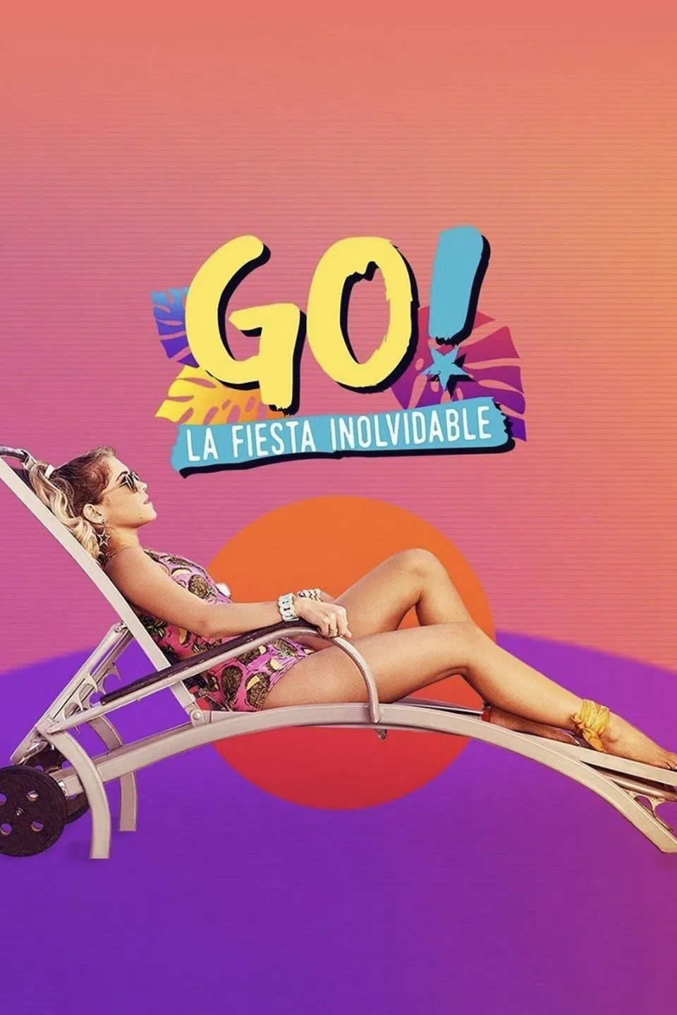 Poster chính thức của phim Phim Ca Nhạc, Phim Gia Đình "GO! Bữa tiệc không thể quên" (Go! The Unforgettable Party - 2019), với sự tham gia của diễn viên Pilar Pascual và José Giménez-Zapiola.