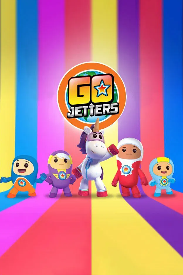 Poster chính thức của phim Phim Hoạt Hình, Phim Thiếu Nhi "Go Jetters: Du hành thế giới (Phần 1)" (Go Jetters - 2015), với sự tham gia của diễn viên Tommie Earl Jenkins và Syrus Lowe.