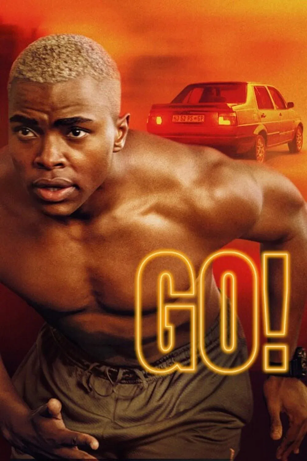 Poster chính thức của phim Phim Tâm Lý "Go! (Phần 1)" (Go! - 2025), với sự tham gia của diễn viên Thandolwethu Zondi và Wonder Ndlovu.