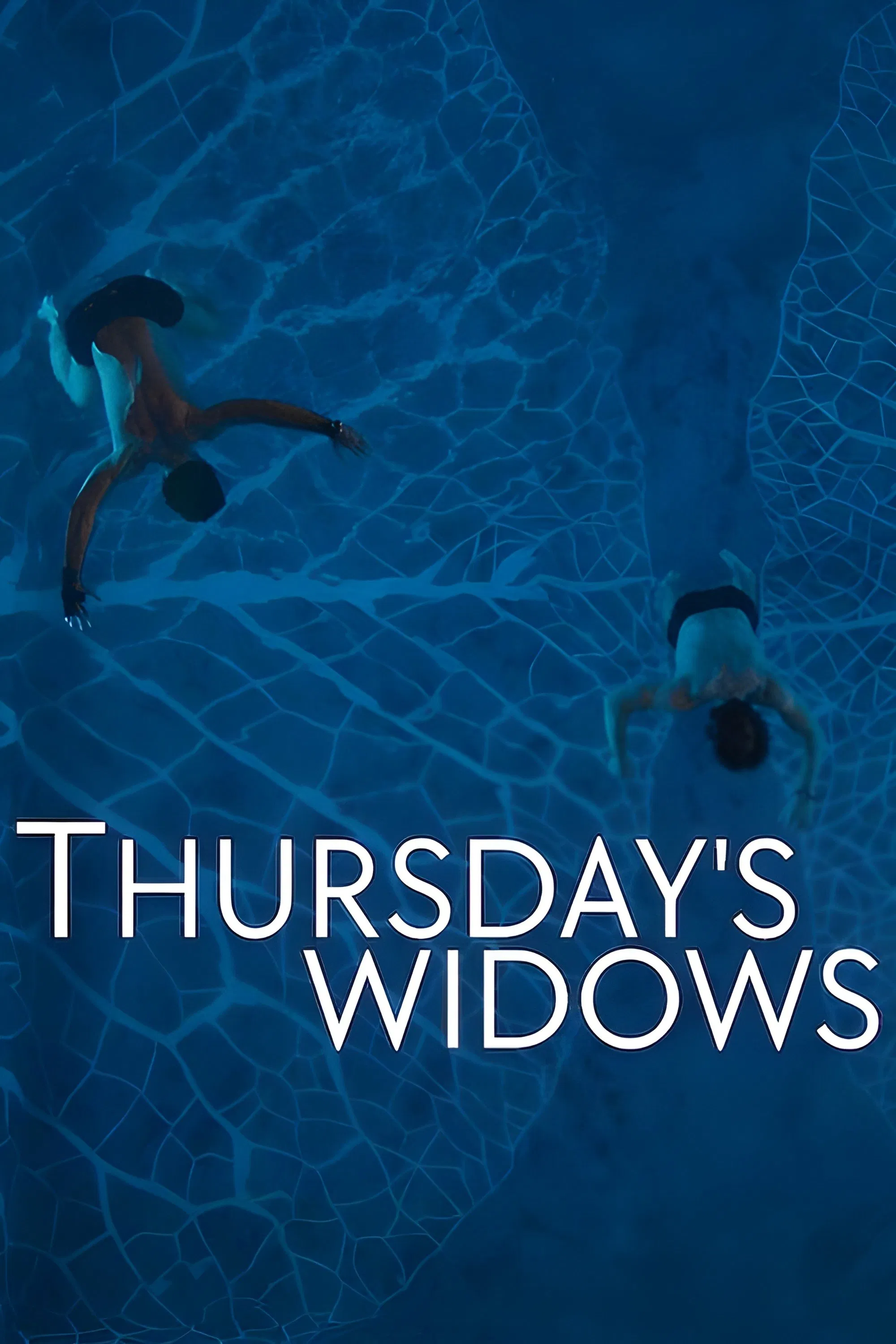 Poster chính thức của phim Phim Tâm Lý, Phim Hình Sự "Góa Phụ Ngày Thứ Năm" (Thursday's Widows - 2023), với sự tham gia của diễn viên Omar Chaparro và Cassandra Ciangherotti.