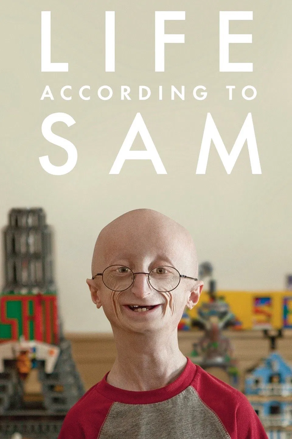 Poster chính thức của phim Phim Tài Liệu "Góc Nhìn Cuộc Sống Của Sam" (Life According to Sam - 2013), với sự tham gia của diễn viên Dave Matthews.