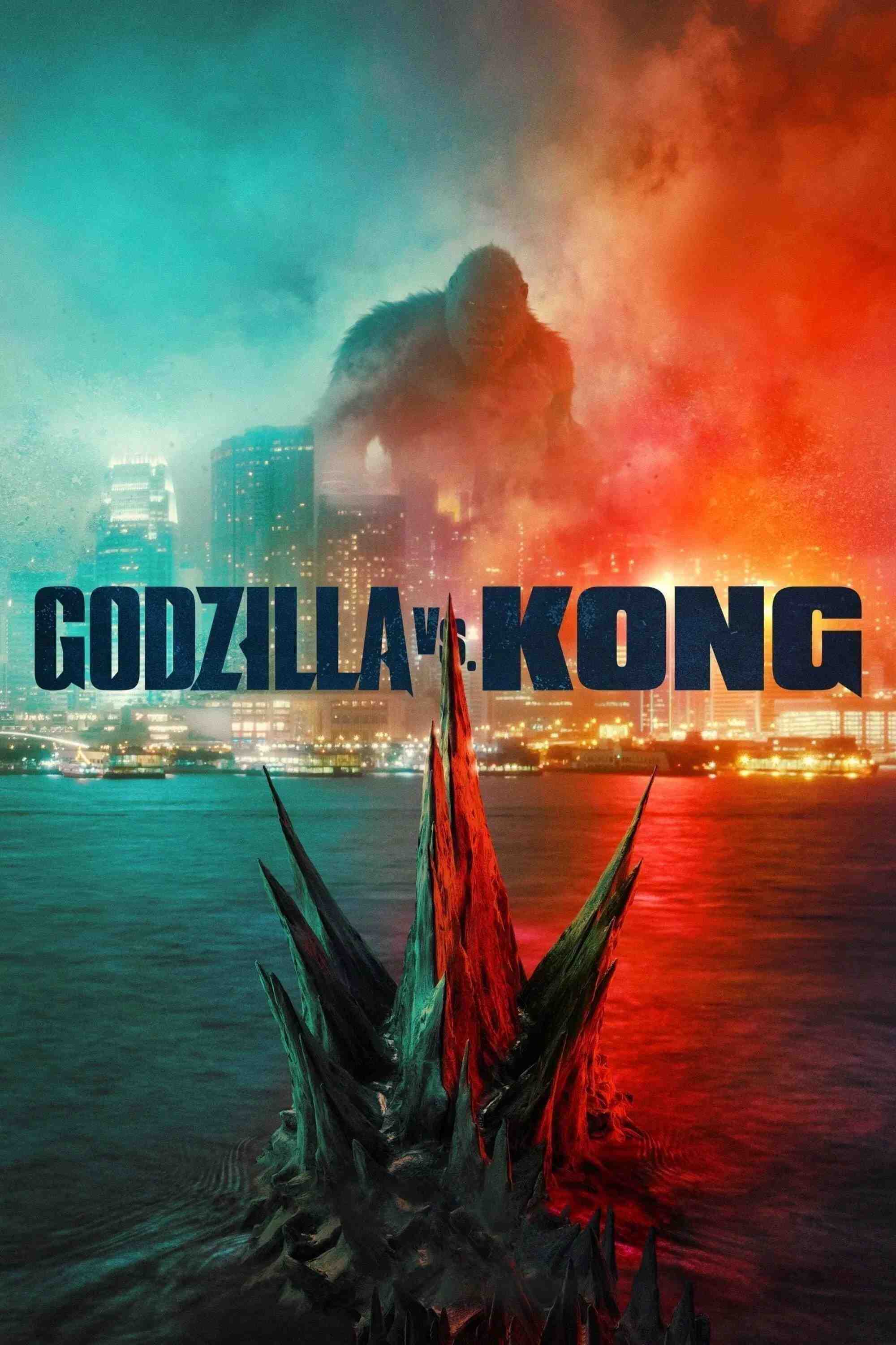 Poster chính thức của phim Phim Hành Động, Phim Viễn Tưởng "Godzilla Đại Chiến Kong" (Godzilla vs. Kong - 2021), với sự tham gia của diễn viên Alexander Skarsgård và Rebecca Hall.