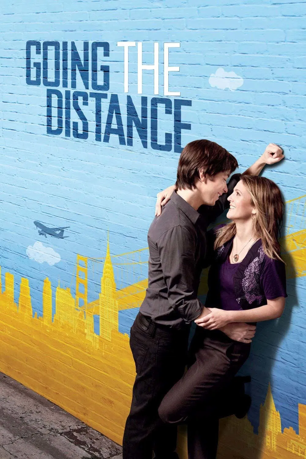 Poster chính thức của phim Phim Hài, Phim Tâm Lý "Going the Distance" (Going the Distance - 2010), với sự tham gia của diễn viên Drew Barrymore và Justin Long.