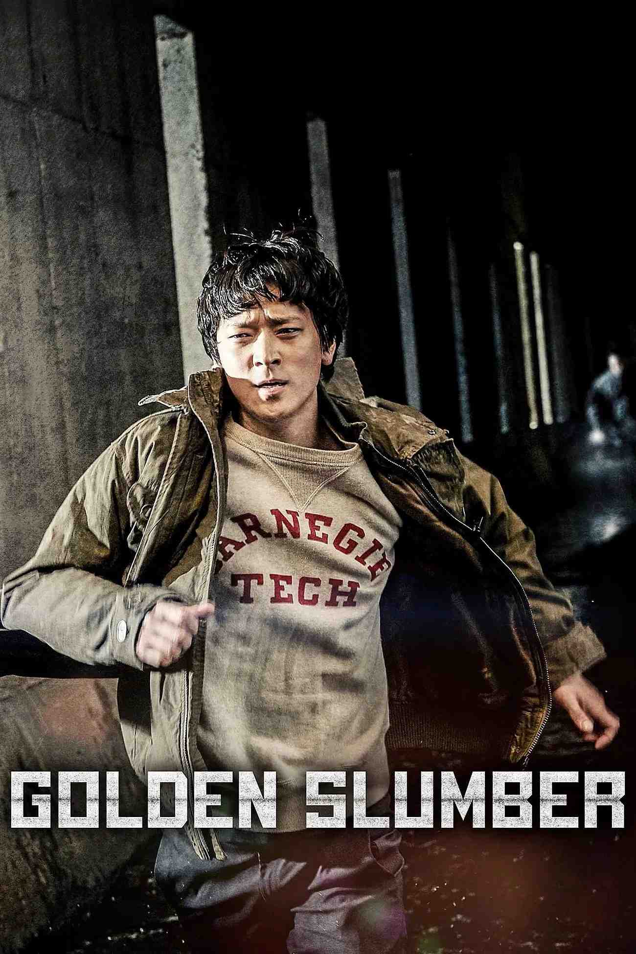 Poster chính thức của phim Phim Hành Động, Phim Giật Gân "Golden Slumber" (Golden Slumber - 2018), với sự tham gia của diễn viên Gang Dong-won và Kim Eui-sung.