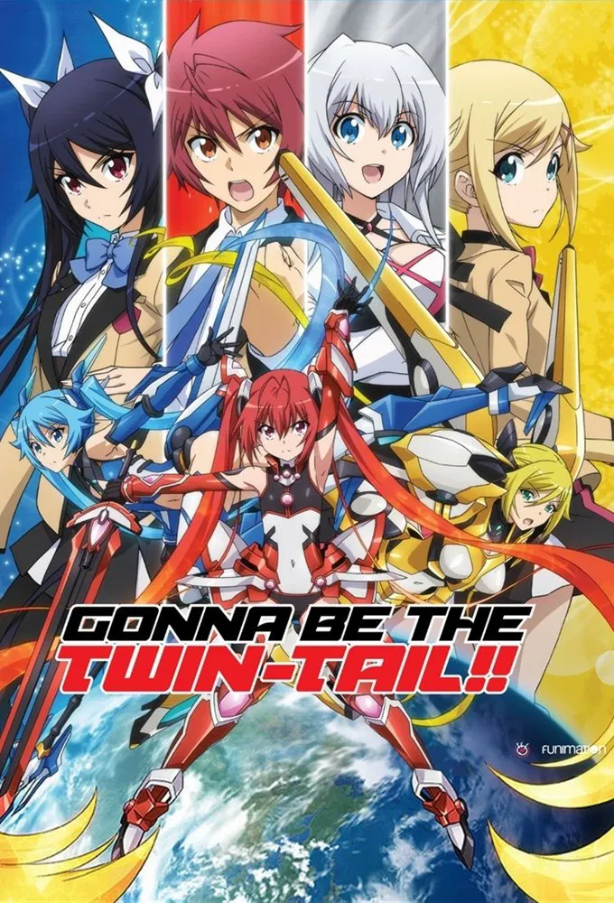 Poster chính thức của phim Phim Hoạt Hình, Phim Hành Động & Phiêu Lưu "Gonna be the Twin-Tail!!" (Gonna Be the Twin-Tail!! - 2014), với sự tham gia của diễn viên Nobunaga Shimazaki và Sumire Uesaka.