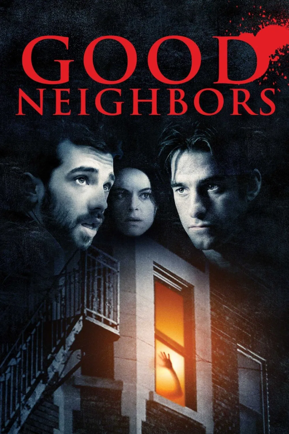 Poster chính thức của phim Phim Giật Gân, Phim Tâm Lý "Good Neighbours" (Good Neighbours - 2011), với sự tham gia của diễn viên Jay Baruchel và Scott Speedman.