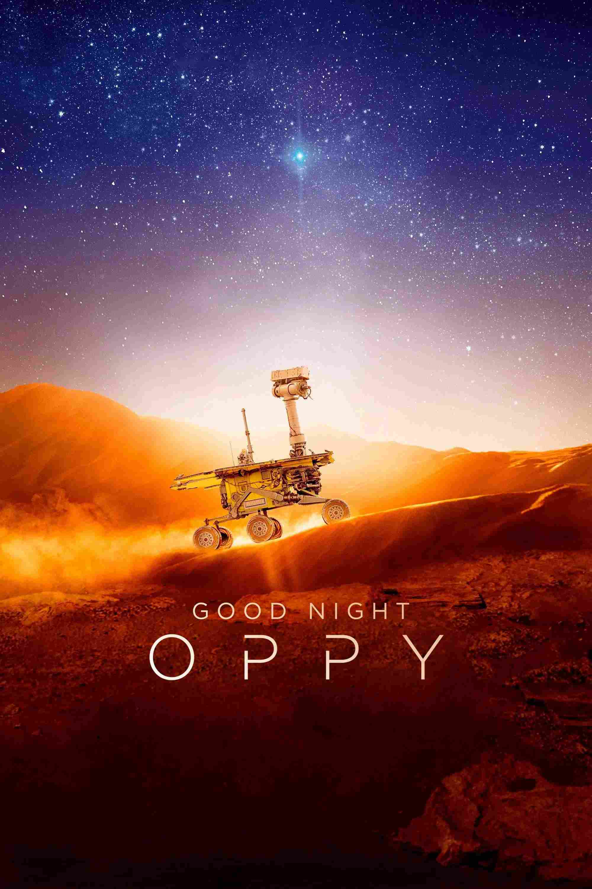 Poster chính thức của phim Phim Tài Liệu "Good Night Oppy" (Good Night Oppy - 2022), với sự tham gia của diễn viên Angela Bassett và Steve Squyres.