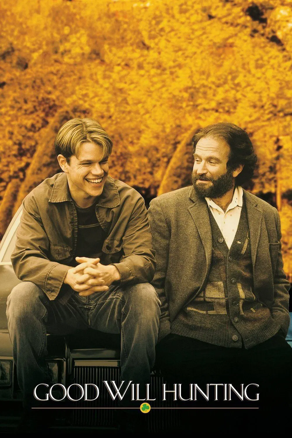 Poster chính thức của phim Phim Tâm Lý "Good Will Hunting" (Good Will Hunting - 1997), với sự tham gia của diễn viên Matt Damon và Robin Williams.