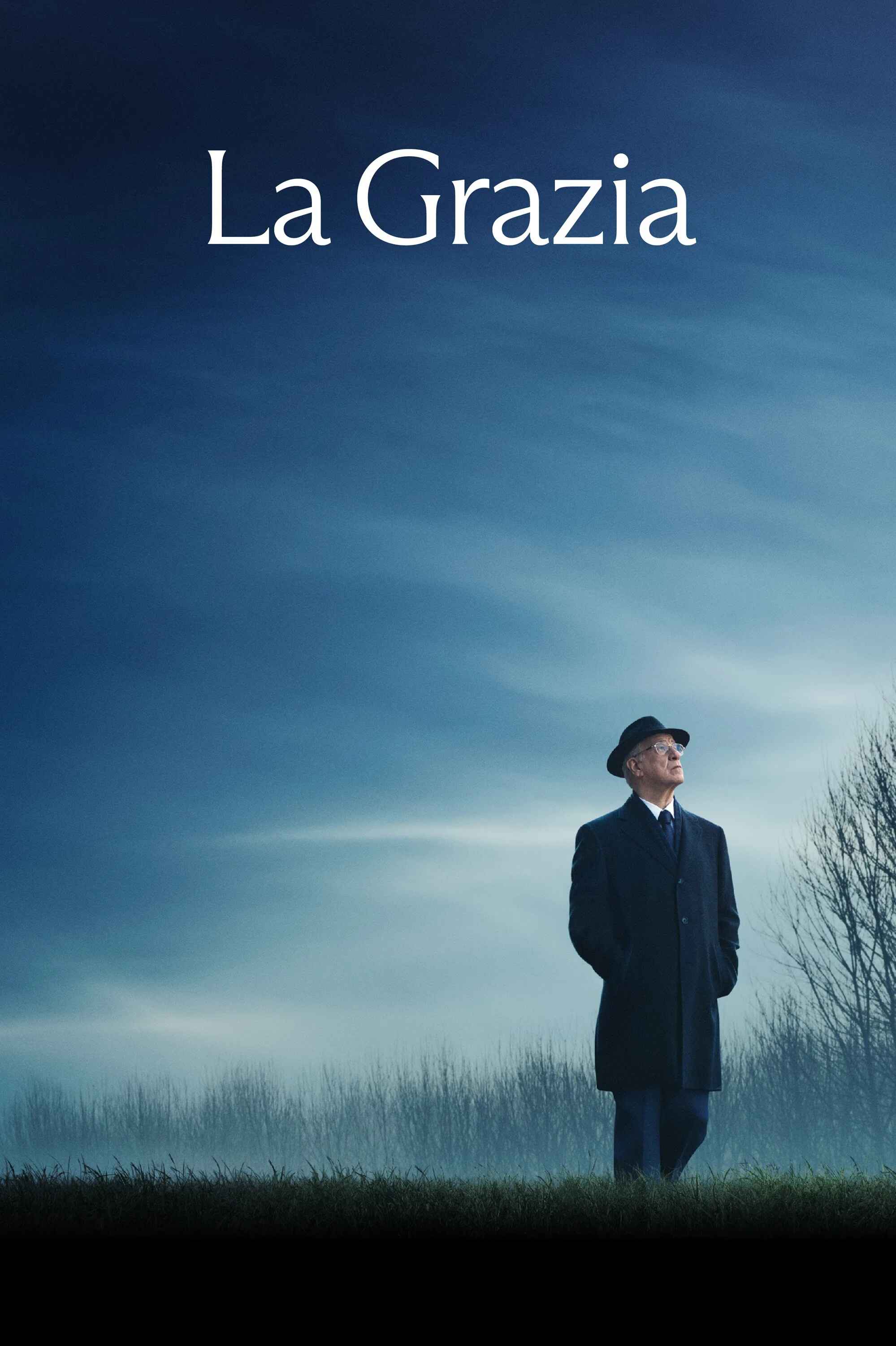 Poster chính thức của phim Phim Tâm Lý "Grace" (La Grazia - 2025), với sự tham gia của diễn viên Toni Servillo và Anna Ferzetti.