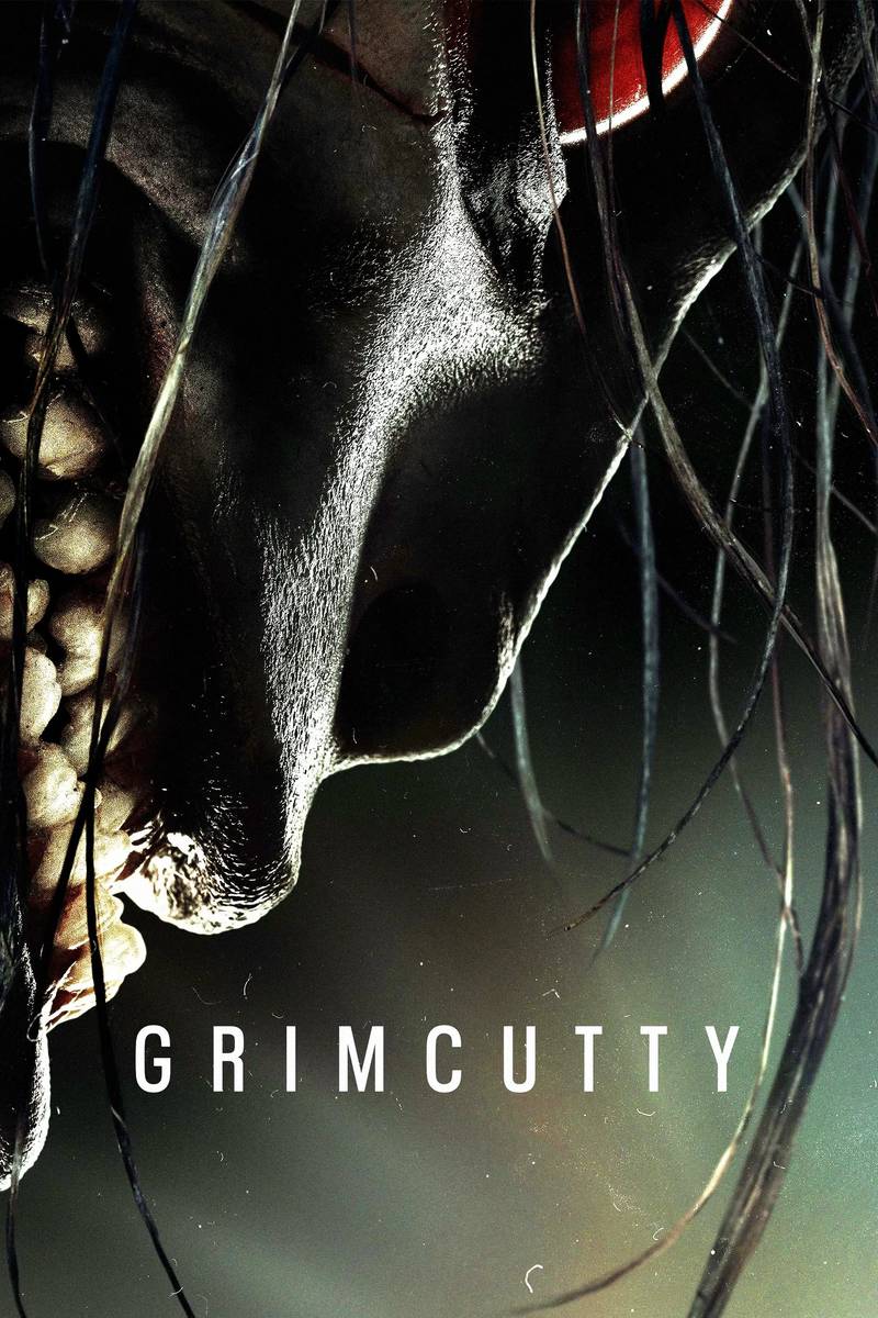 Poster chính thức của phim Phim Kinh Dị "Grimcutty" (Grimcutty - 2022), với sự tham gia của diễn viên Sara Wolfkind và Shannyn Sossamon.
