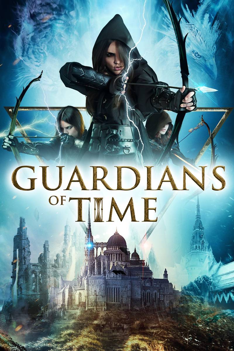 Poster chính thức của phim Phim Phiêu Lưu, Phim Giả Tượng "Guardians of Time" (Guardians of Time - 2023), với sự tham gia của diễn viên Samantha Ryan và Ava Torres.
