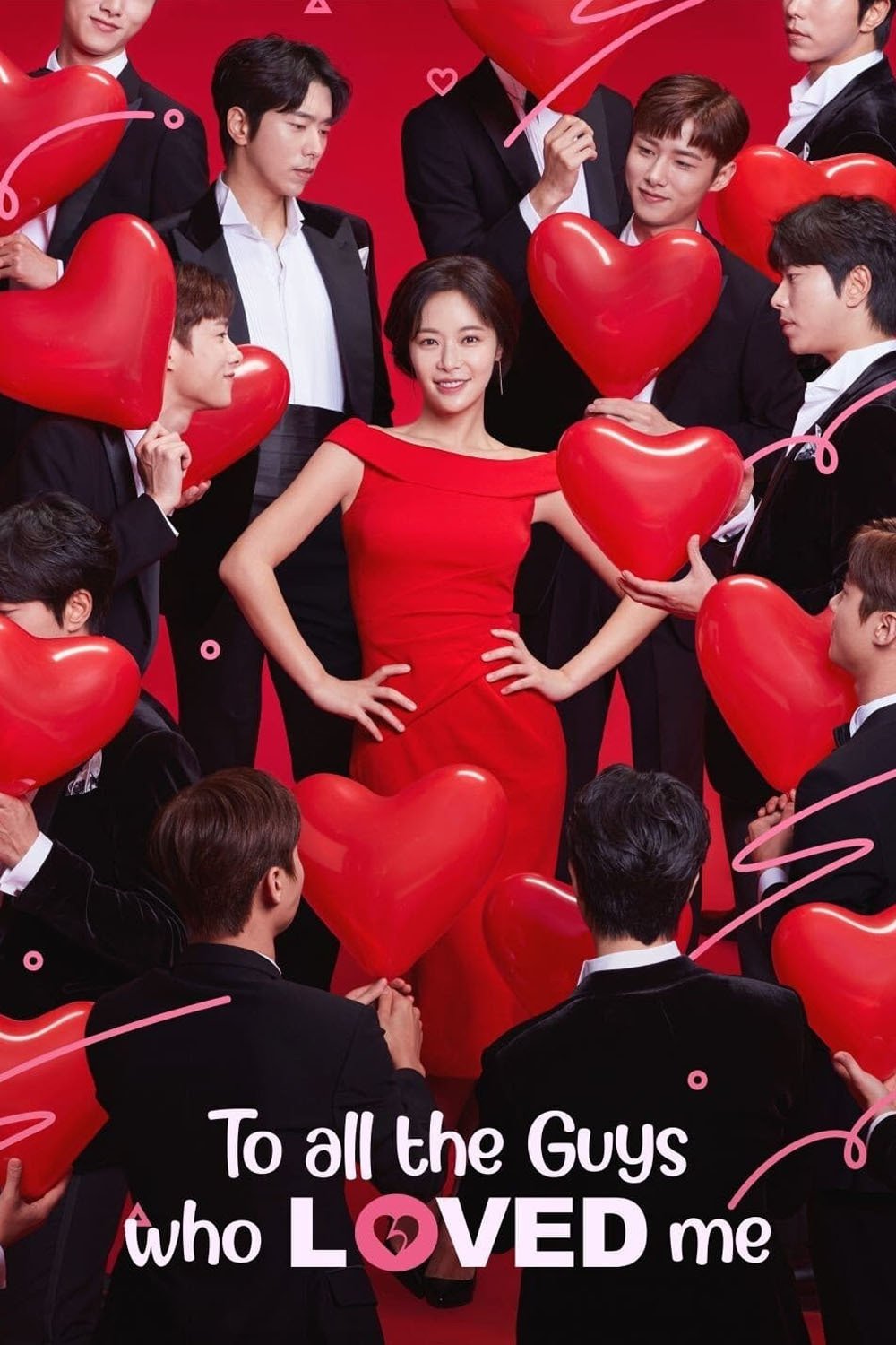 Poster chính thức của phim Phim Hài, Phim Tâm Lý "Gửi Anh, Người Từng Yêu Em" (To All The Guys Who Loved Me - 2020), với sự tham gia của diễn viên Hwang Jung-eum và Yoon Hyun-min.
