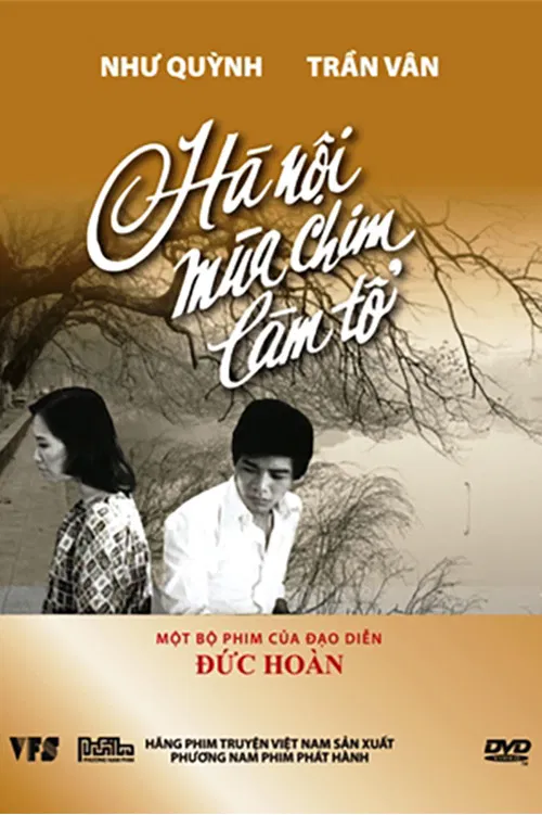 Poster chính thức của phim Phim Tâm Lý, Phim Tình Cảm "Hà Nội mùa chim làm tổ" (Nesting Season in Hanoi - 1978), với sự tham gia của diễn viên Như Quỳnh và Trần Vân.