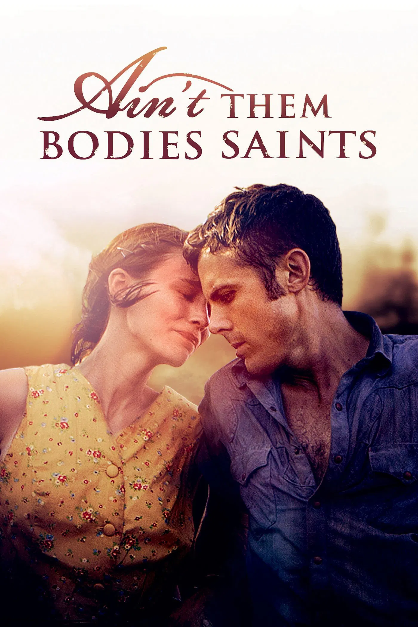 Poster chính thức của phim Phim Hình Sự, Phim Tâm Lý "Há Phải Thánh Nhân" (Ain't Them Bodies Saints - 2013), với sự tham gia của diễn viên Rooney Mara và Casey Affleck.